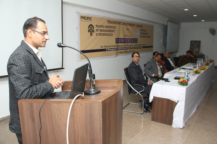Road Safety Conference Organized at Pacific University, Udaipur, Rajasthan